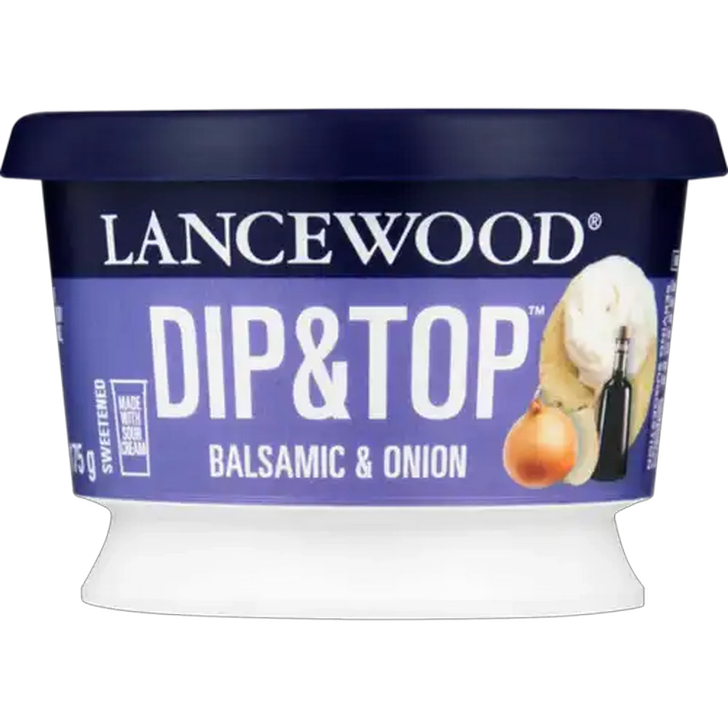 Image of LANCEWOOD DIP&TOP Balsamic & Onion Dip 175g