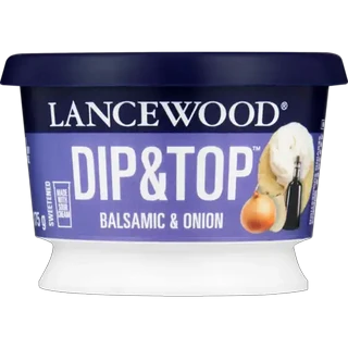 LANCEWOOD DIP&TOP Balsamic & Onion Dip 175g