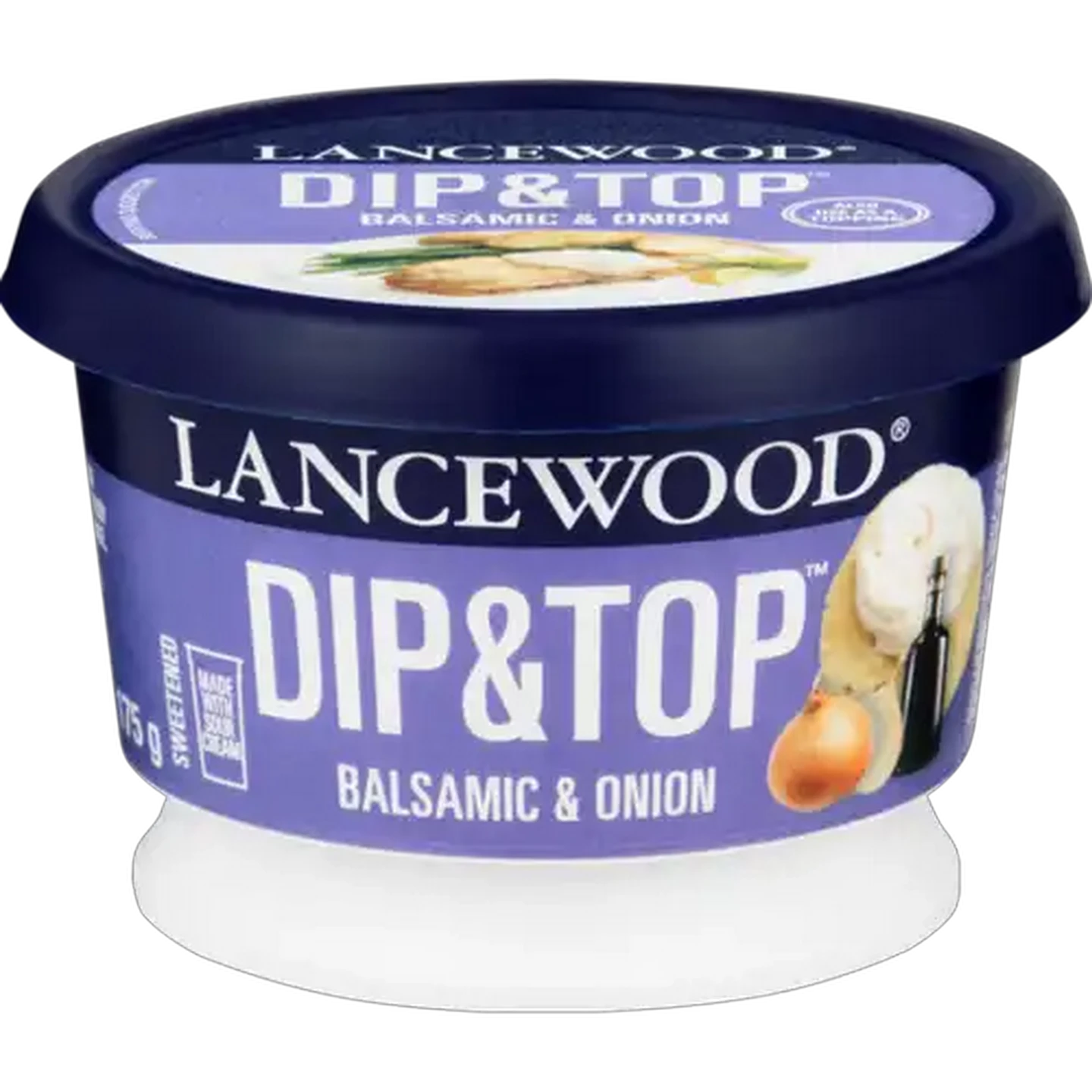 Image of LANCEWOOD DIP&TOP Balsamic & Onion Dip 175g