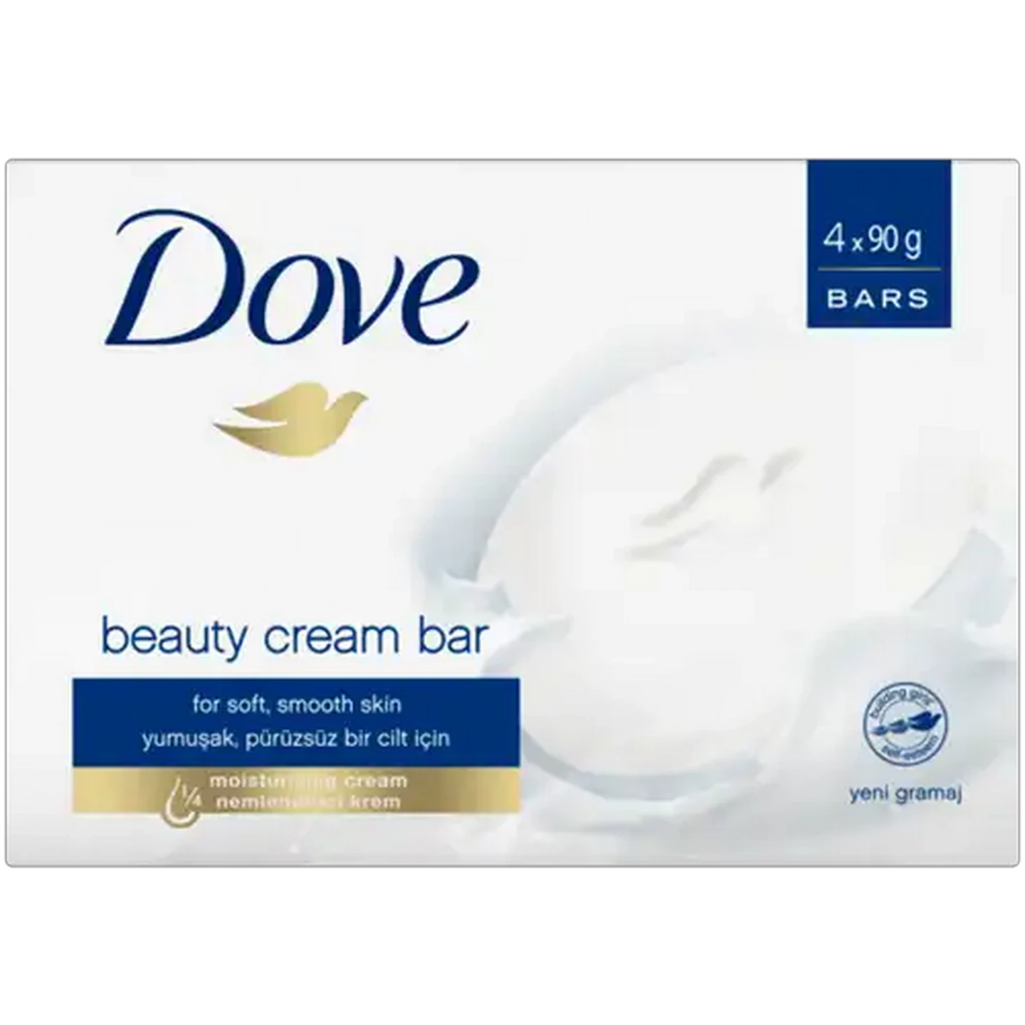 Image of Dove Beauty Cream Bar 4 x 90g