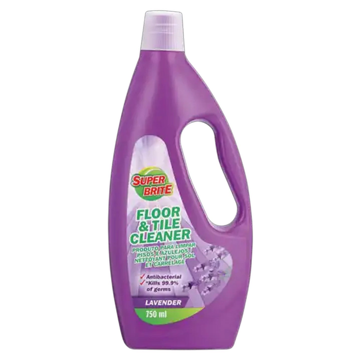 Image of Super Brite Lavender Antibacterial Floor & Tile Cleaner 750ml