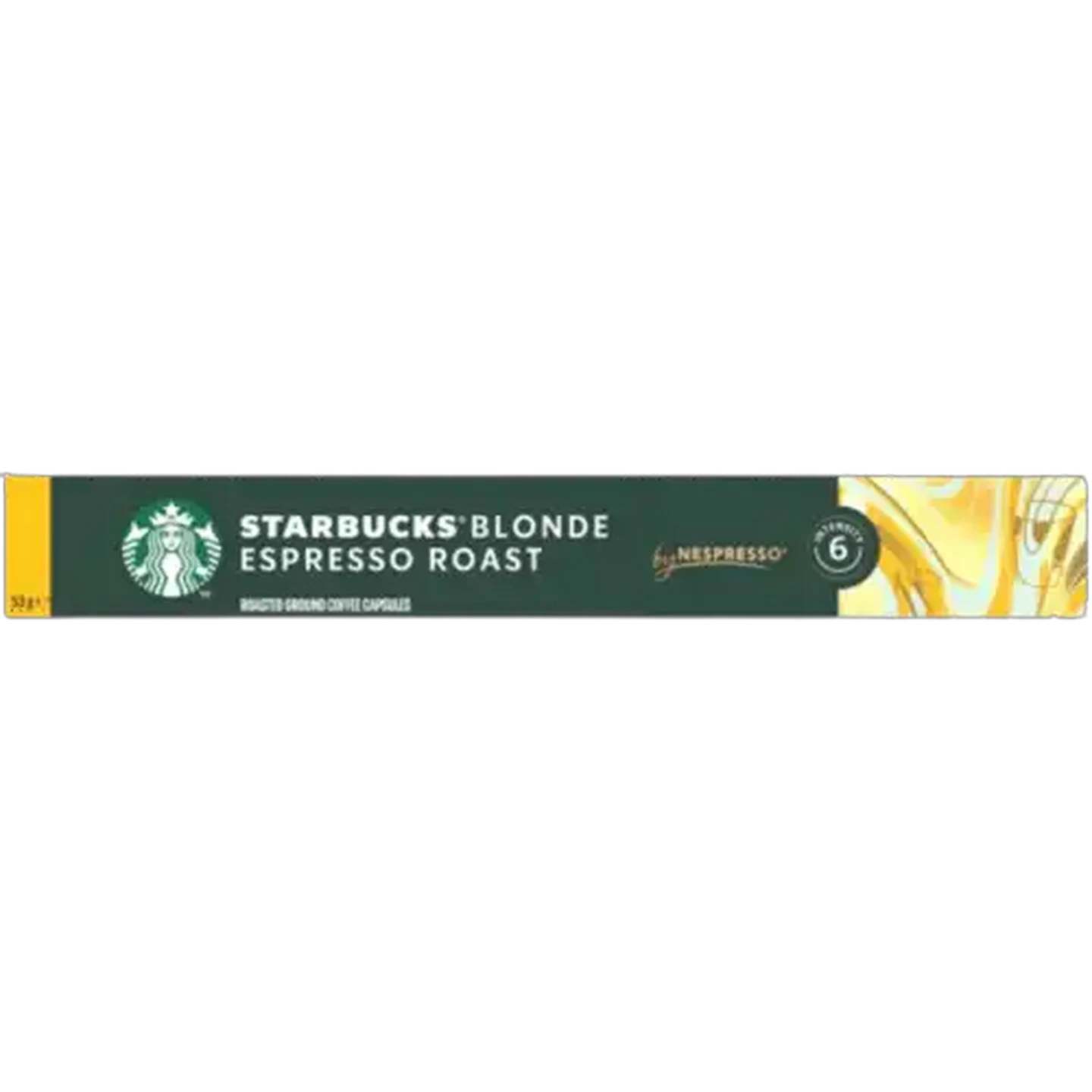 Image of Starbucks by Nespresso Blonde Espresso Roast Coffee Capsules 10 Pack