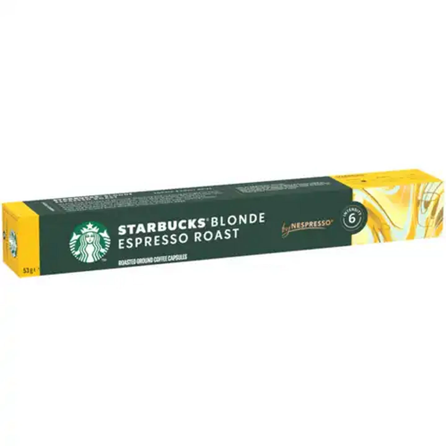 Image of Starbucks by Nespresso Blonde Espresso Roast Coffee Capsules 10 Pack