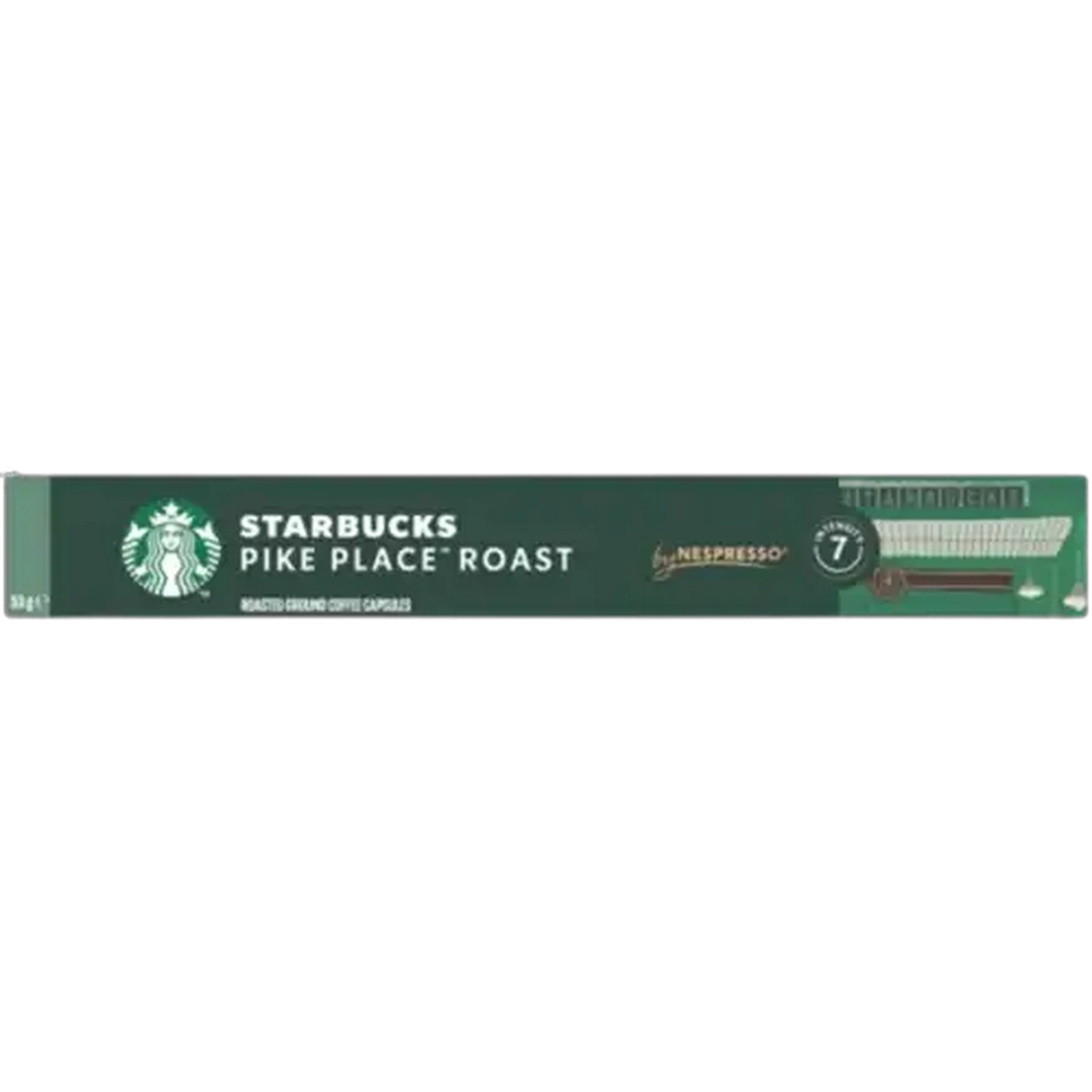 Image of Starbucks by Nespresso Pike Place Roast Coffee Capsules 10 Pack