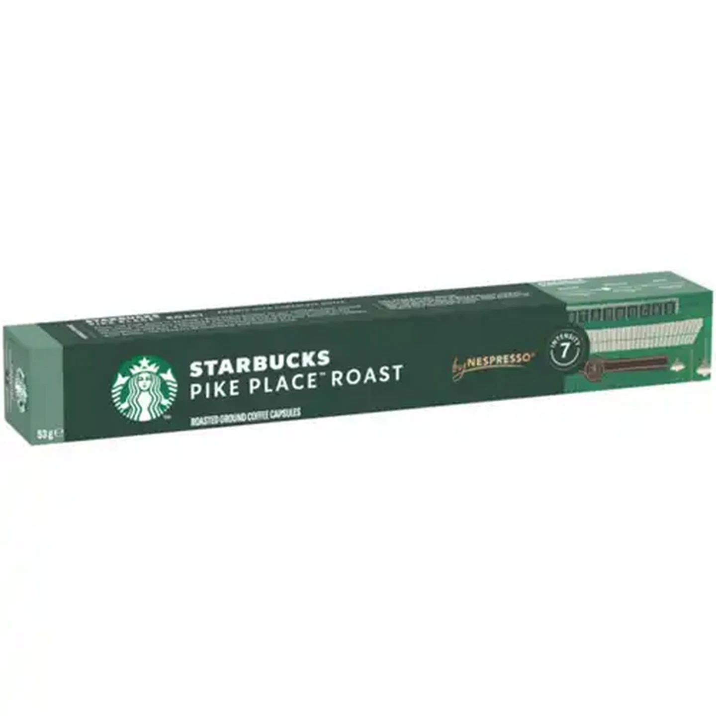 Image of Starbucks by Nespresso Pike Place Roast Coffee Capsules 10 Pack
