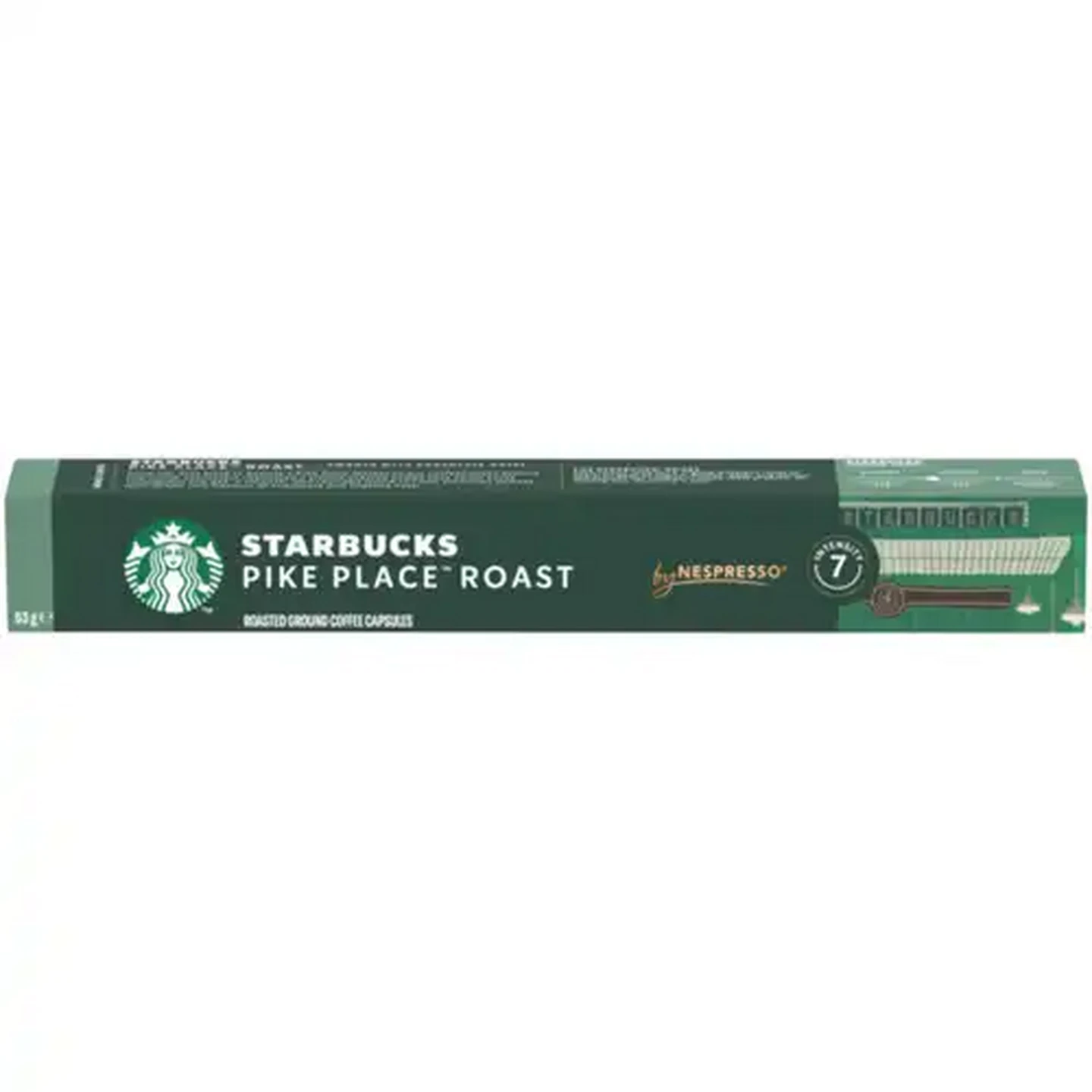 Image of Starbucks by Nespresso Pike Place Roast Coffee Capsules 10 Pack
