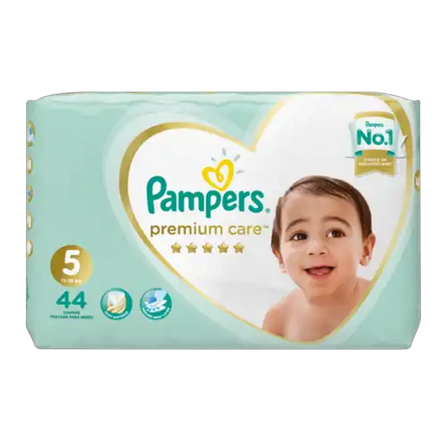 Image of Pampers Premium Care Size 5 11-16kg Diapers 44-Pack
