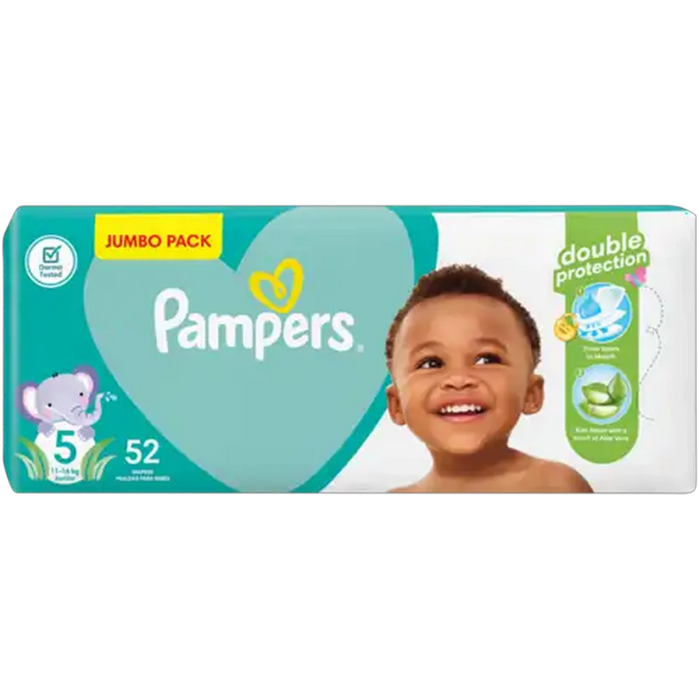 Image of Pampers Size 5 11-16kg Disposable Nappies 52 Pack