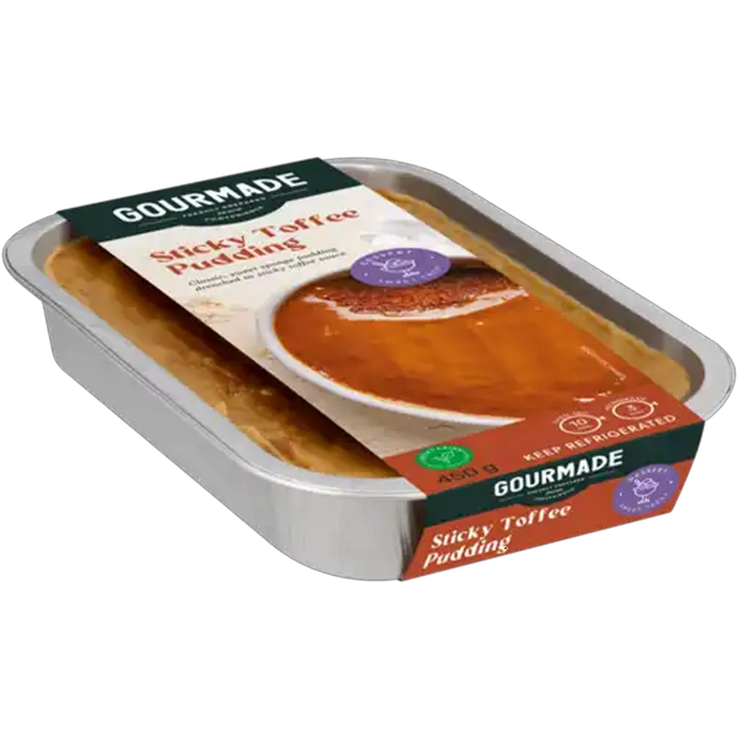 Image of Gourmade Sticky Toffee Pudding 450g