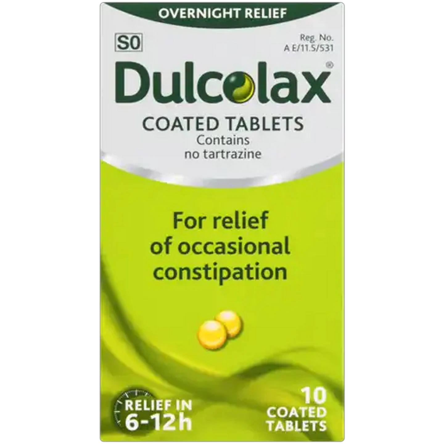 Image of Dulcolax Laxative Coated Tablets 10 Pack