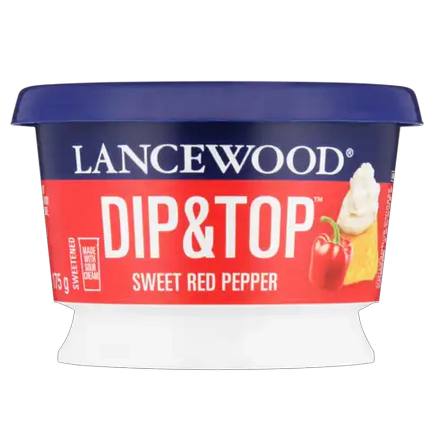 Image of LANCEWOOD DIP&TOP Sweet Red Pepper Dip 175g