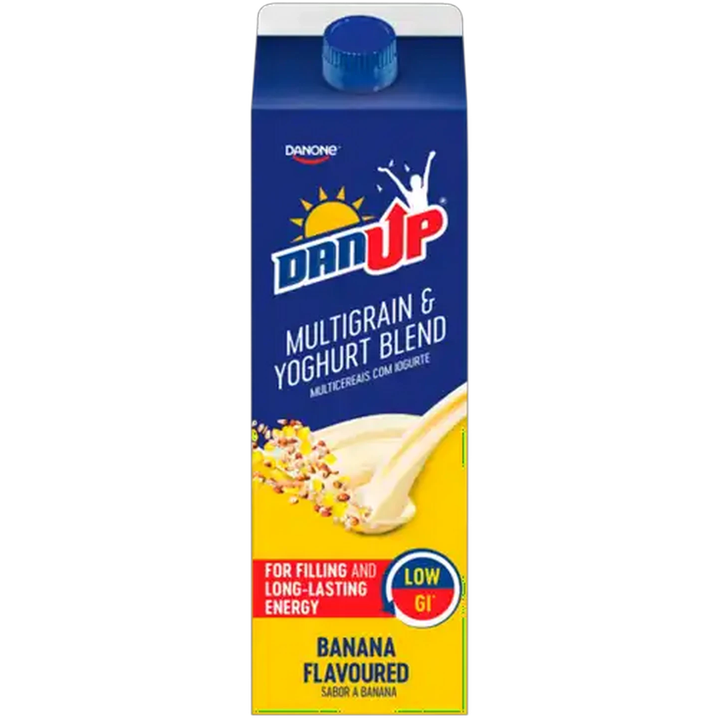 Image of Danone DanUp Banana Flavoured Multigrain & Yoghurt Blend 950g