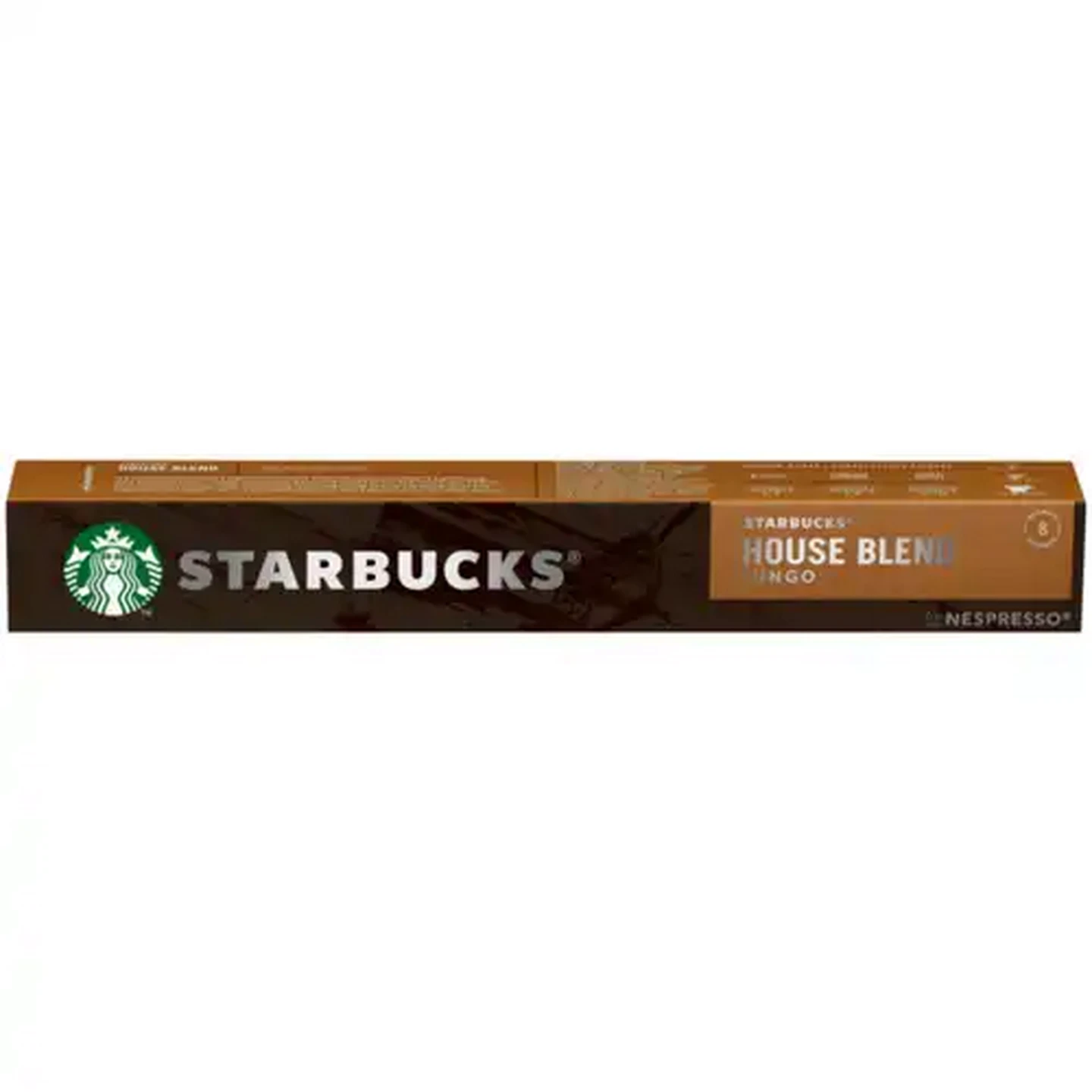 Image of Starbucks by Nespresso House Blend Lungo Coffee Capsules 10 Pack