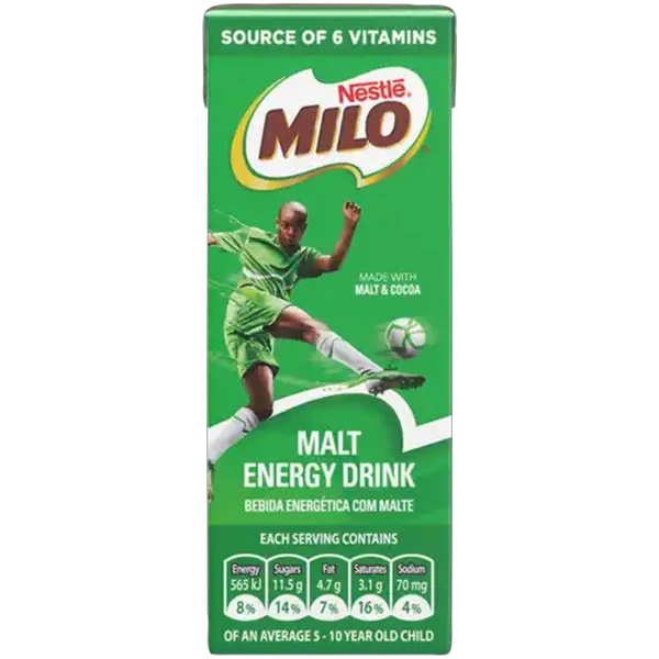 Nestlé Milo Malt Energy Drink 200ml
