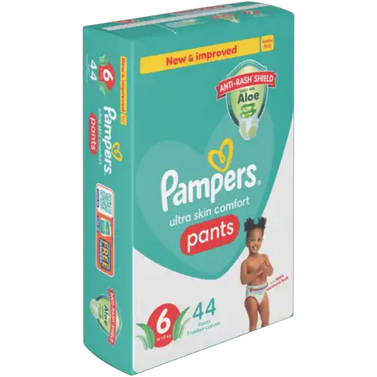 Image of Pampers Pants Active Fit Size 6 16+kg Diapers 44 Pack