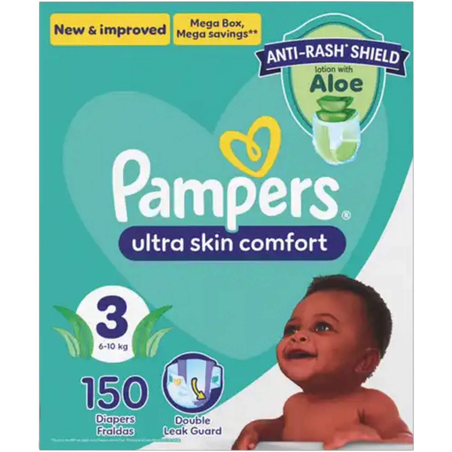 Image of Pampers Size 3 6-10kg Disposable Nappies 150 Pack