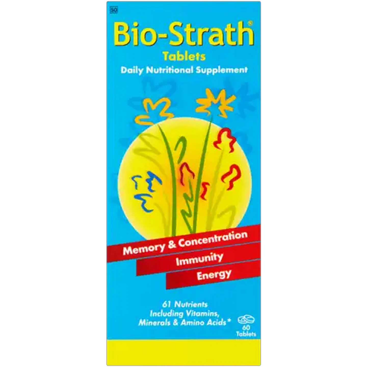 Image of Bio-Strath Daily Nutritional Supplement Tablets 60 Pack