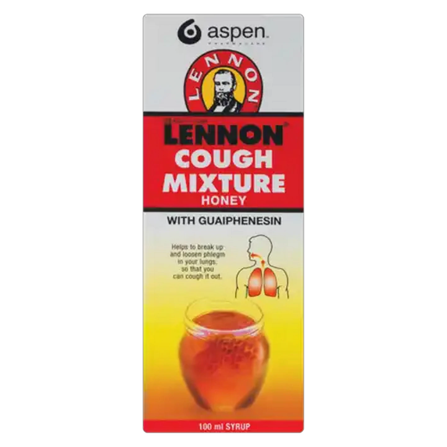 Image of LENNON Honey Flavoured Cough Syrup 100ml