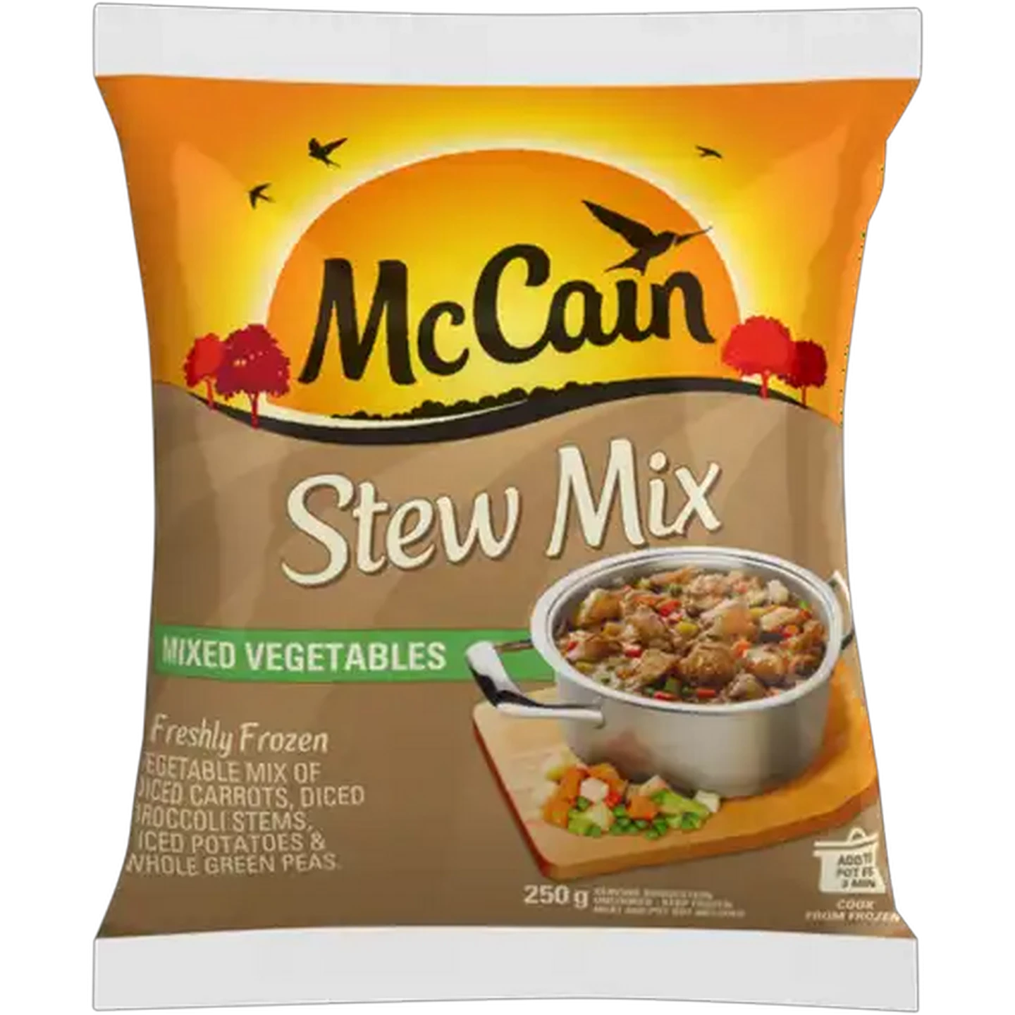 Image of McCain Frozen Mixed Vegetables Stew Mix 250g