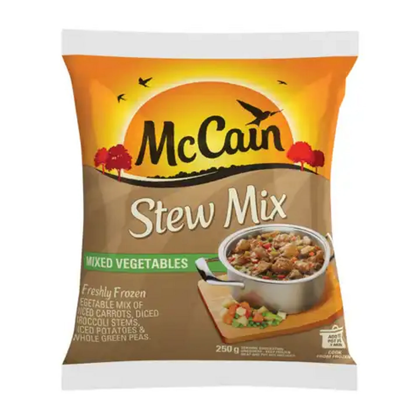 Image of McCain Frozen Mixed Vegetables Stew Mix 250g