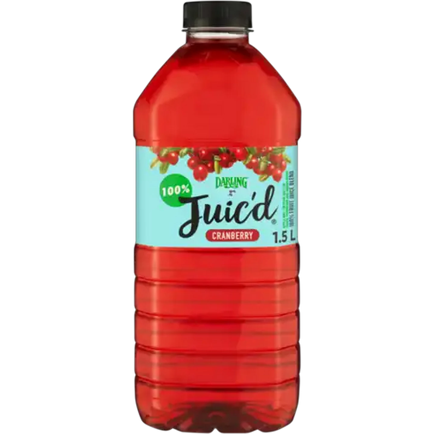 Image of Darling Juic'd Cranberry 100% Fruit Juice Blend 1.5L