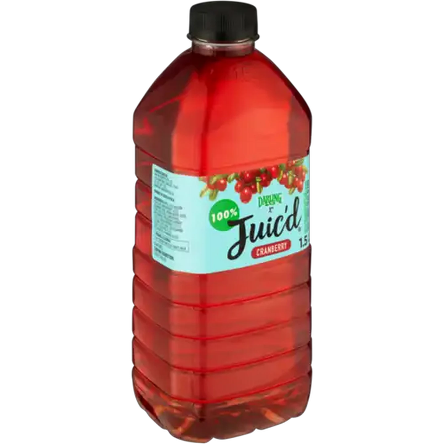 Image of Darling Juic'd Cranberry 100% Fruit Juice Blend 1.5L