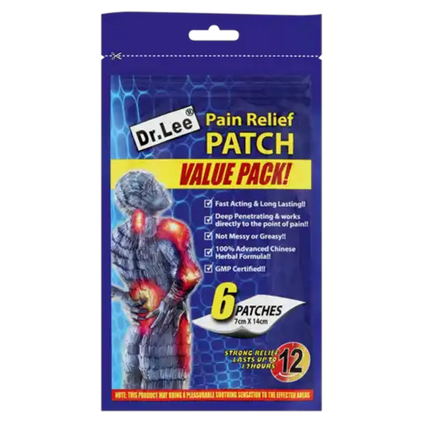 Image of Dr. Lee Pain Relief Patches 6 Pack