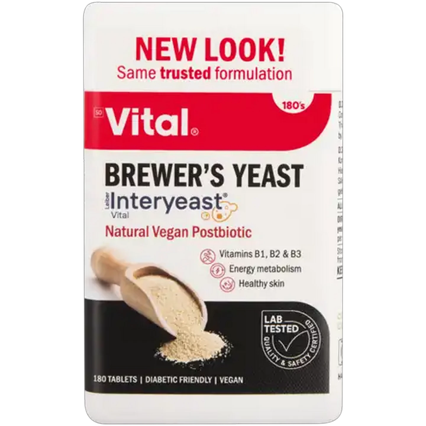 Image of Vital Brewer's Yeast Vitamin Tablets 200 Pack