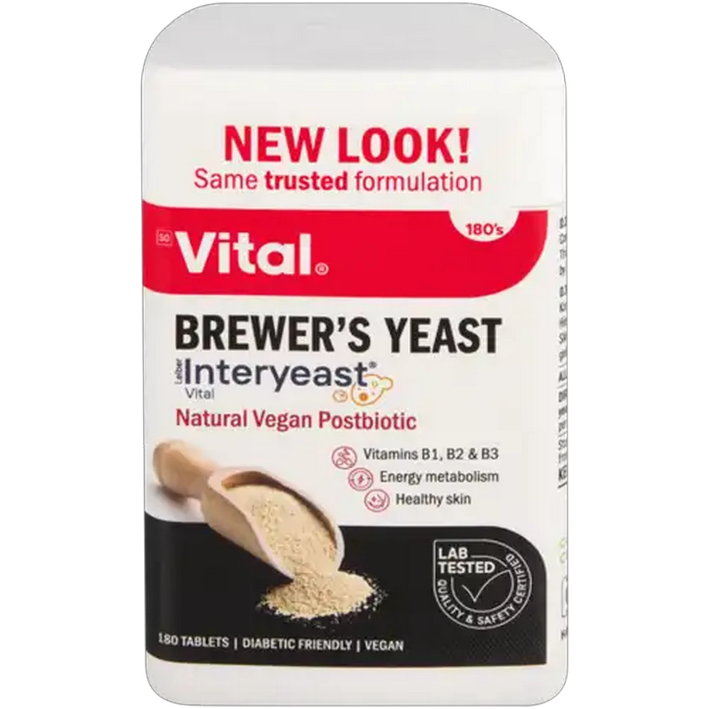Image of Vital Brewer's Yeast Vitamin Tablets 200 Pack