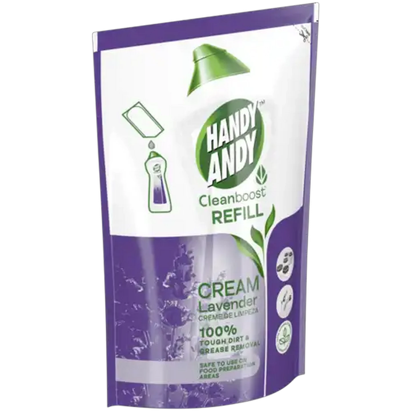 Image of Handy Andy Lavender Multipurpose Cleaning Cream Refill 750ml