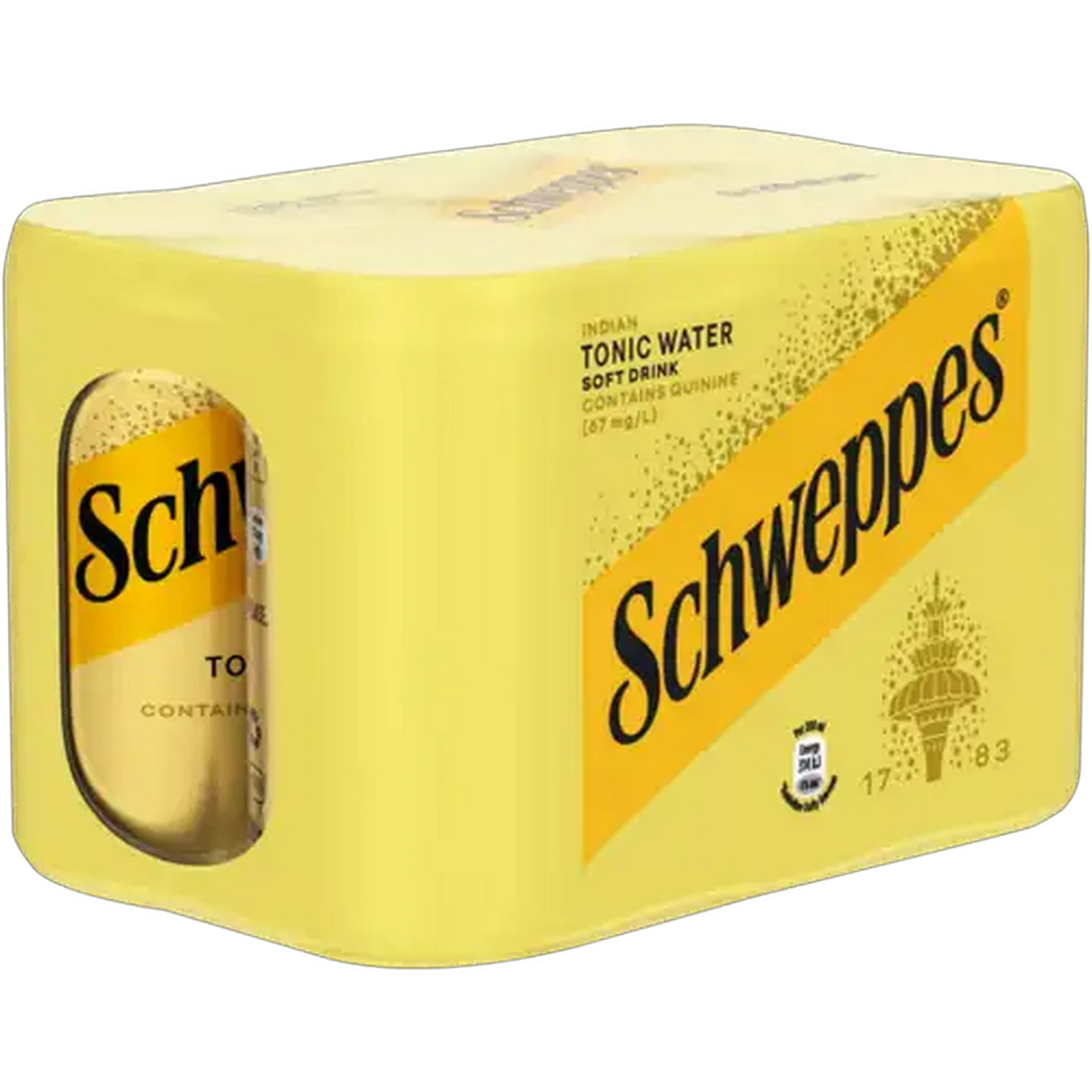 Image of Schweppes Indian Tonic Water Soft Drink 6 x 200ml