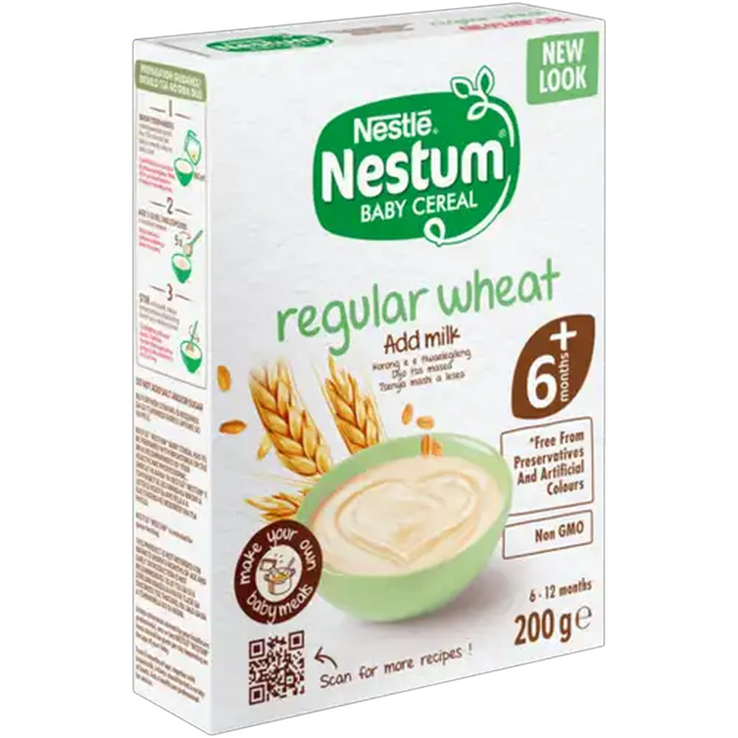 Image of Nestlé Nestum Regular Wheat Baby Cereal 200g