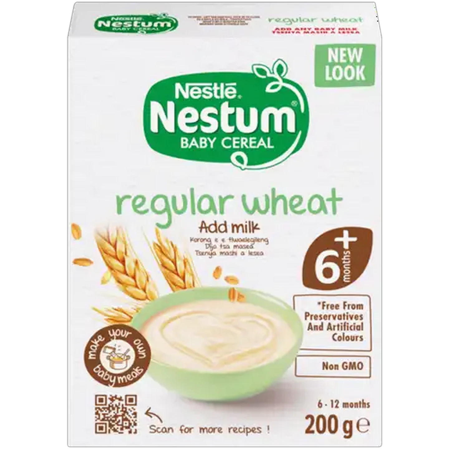 Image of Nestlé Nestum Regular Wheat Baby Cereal 200g