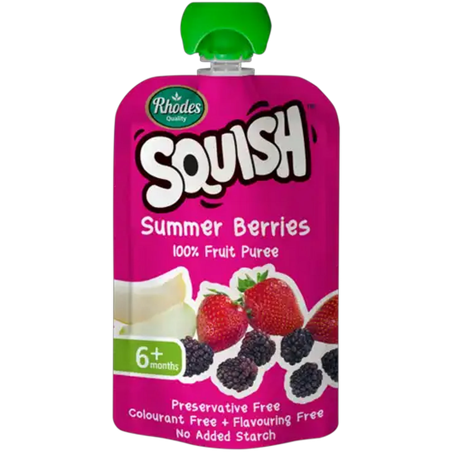 Image of Squish Summer Berries 100% Fruit Puree 110g