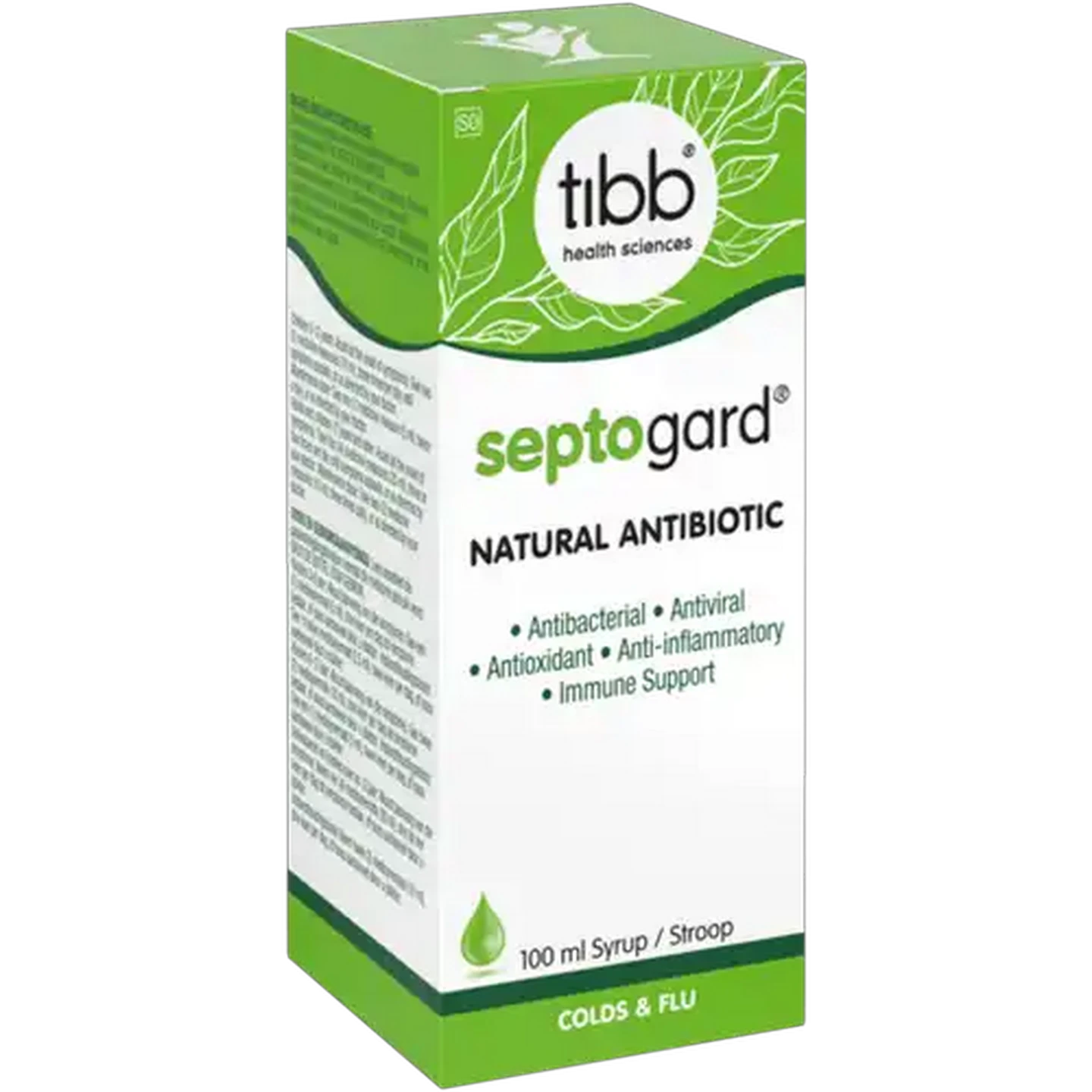 Image of Tibb Septogard Infection Defence Colds & Flu Syrup 100ml