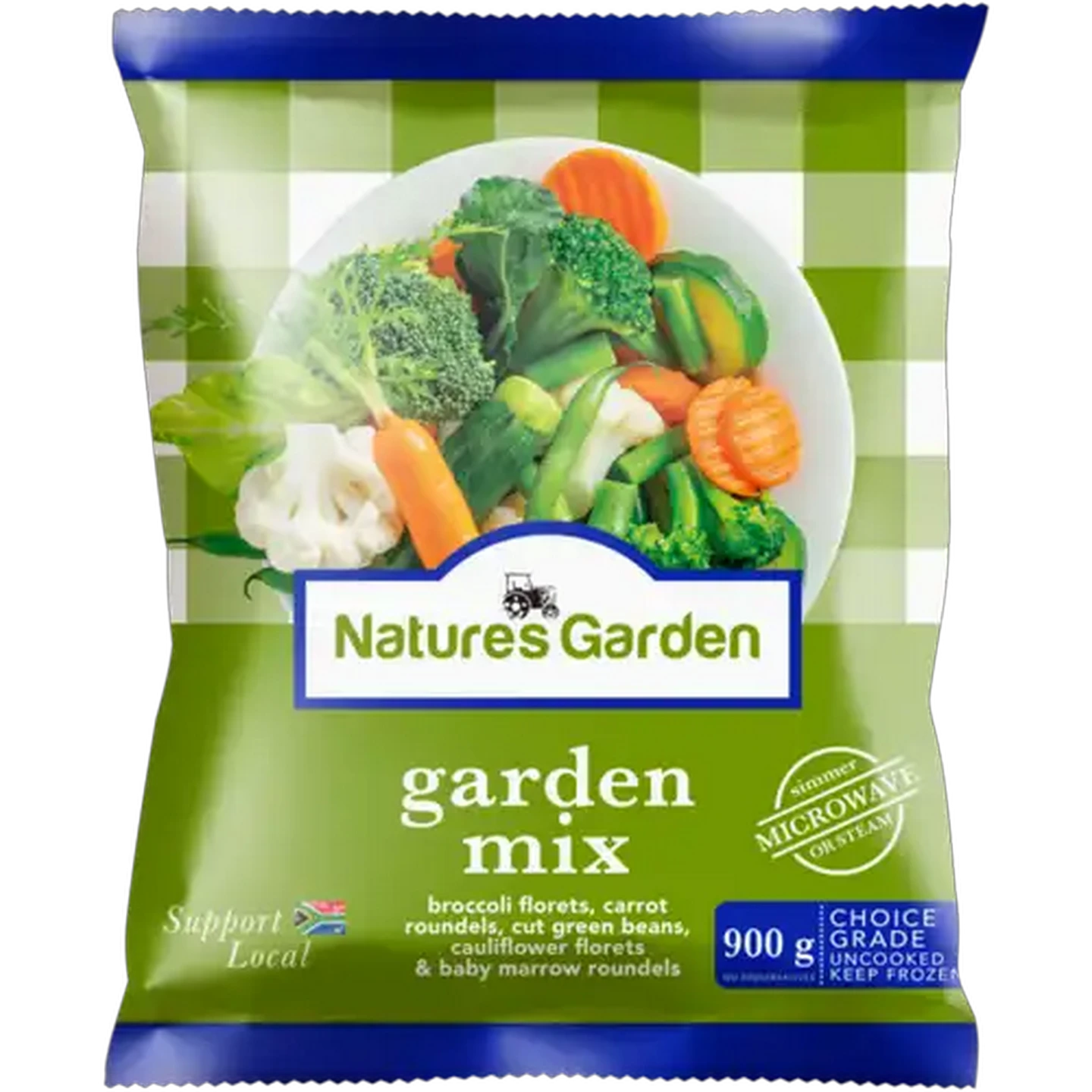 Image of Nature's Garden Frozen Garden Mix 900g