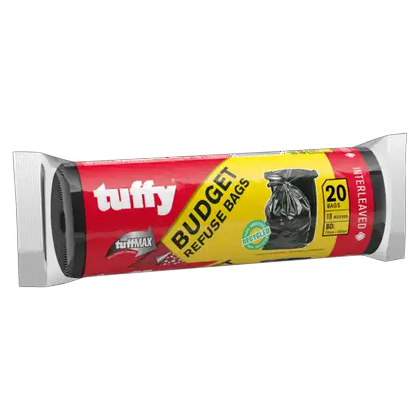 Image of Tuffy tuffMAX 20 Pack Refuse Budget Bags 750mm x 950mm