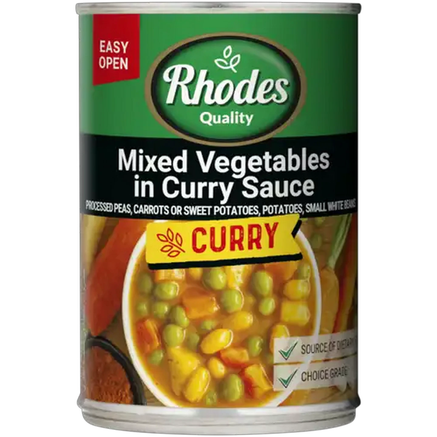 Image of Rhodes Quality Mixed Vegetables in Curry Sauce 410g
