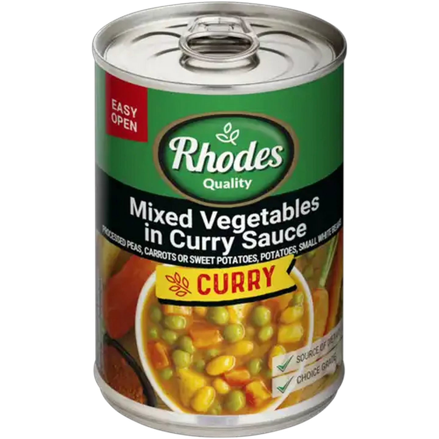 Image of Rhodes Quality Mixed Vegetables in Curry Sauce 410g