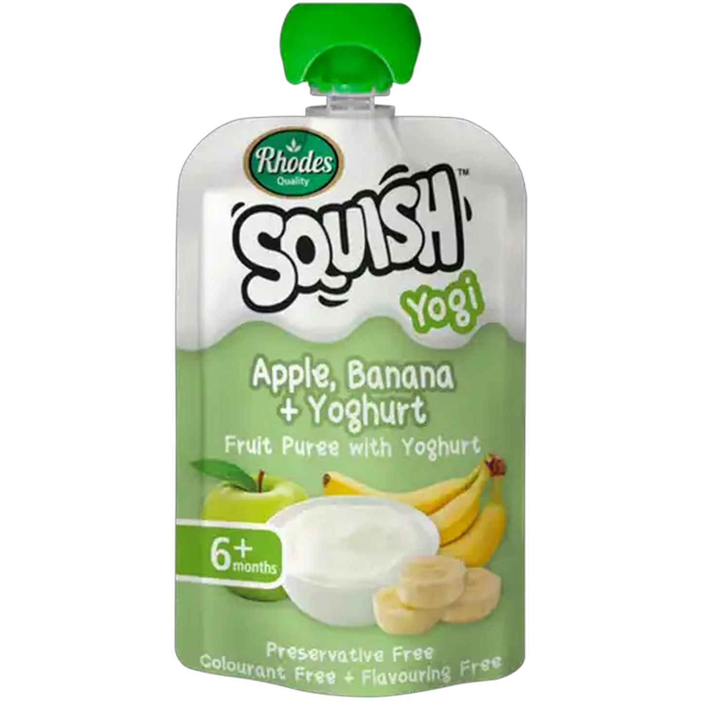 Image of Squish Apple, Banana + Yoghurt Yogi 110ml