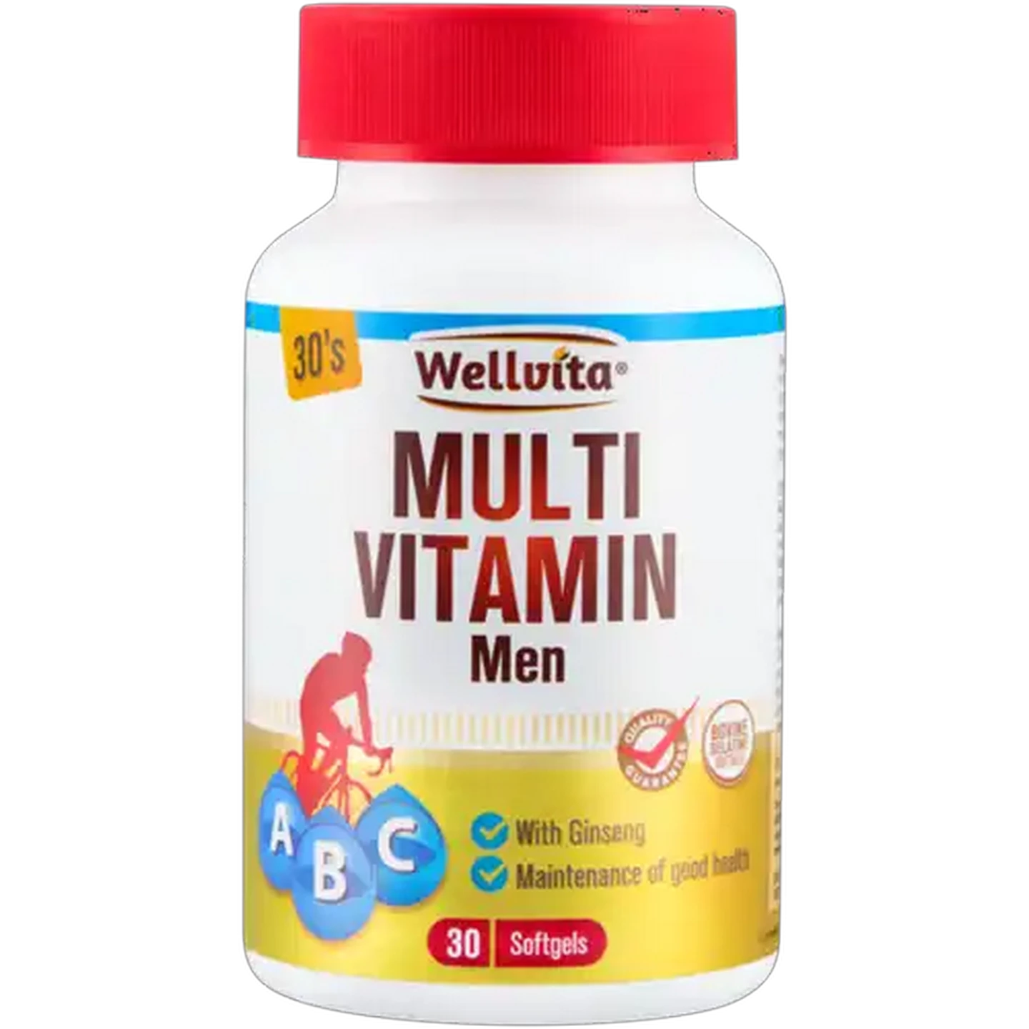Image of Wellvita Men Multivitamin Softgels 30 Pack