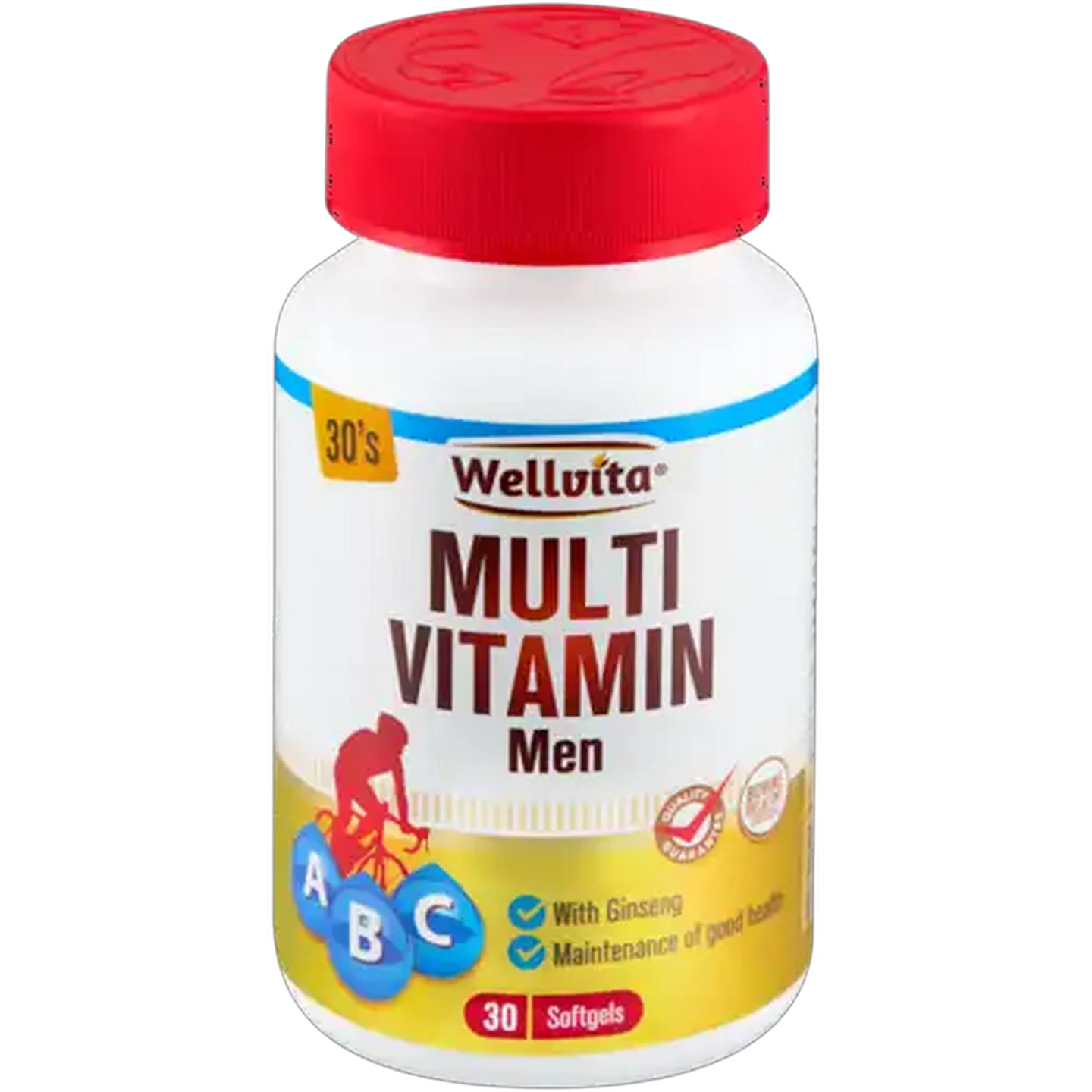 Image of Wellvita Men Multivitamin Softgels 30 Pack