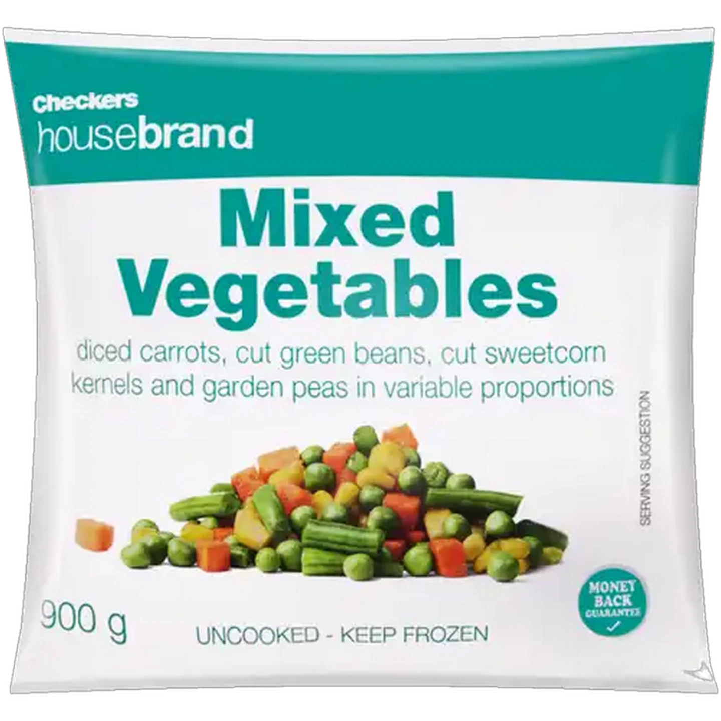 Image of Checkers Housebrand Mixed Frozen Vegetables 900g