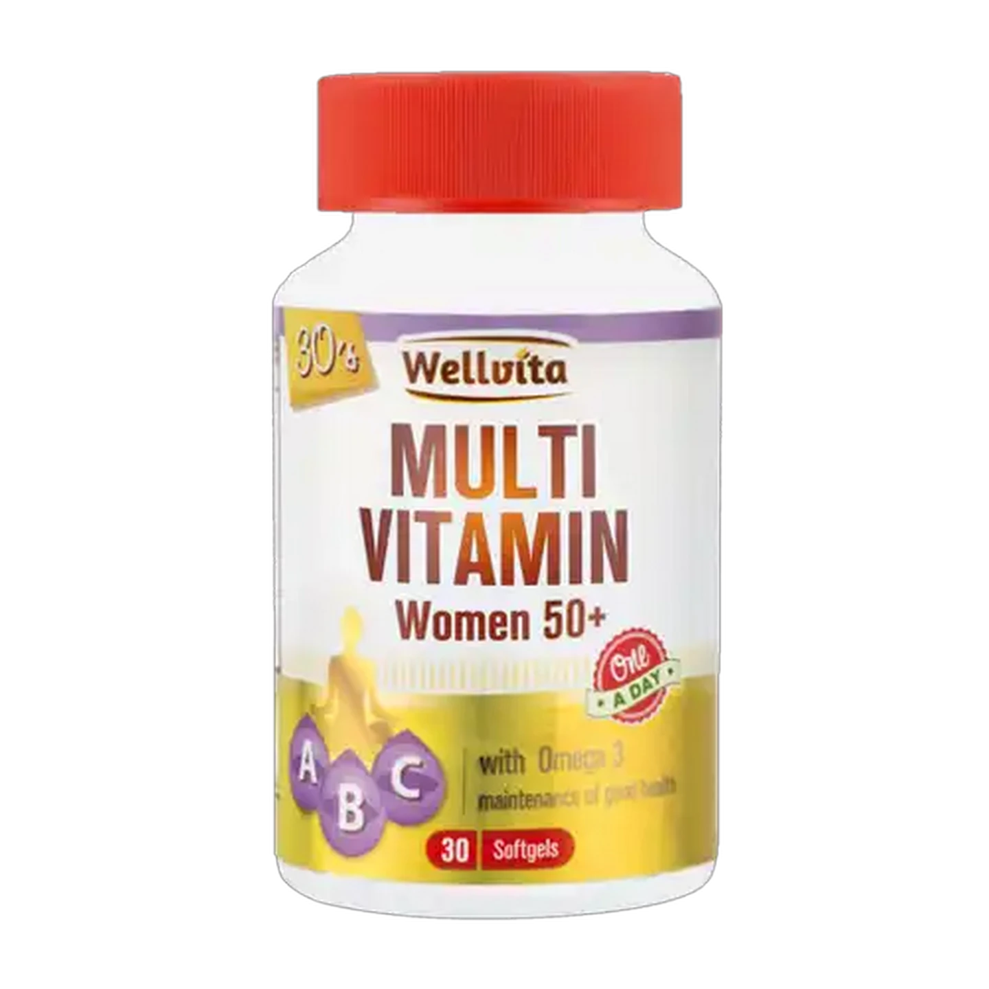 Image of Wellvita Multivitamin Women 50 Plus Softgels 30 Pack
