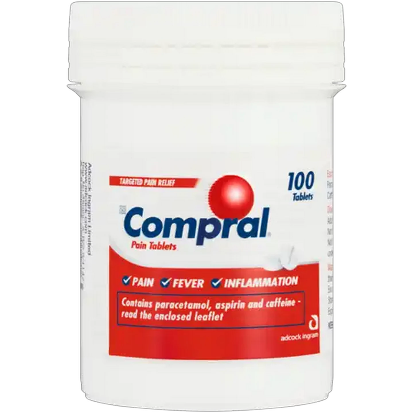 Image of Compral Pain Relief Tablets 100-Pack