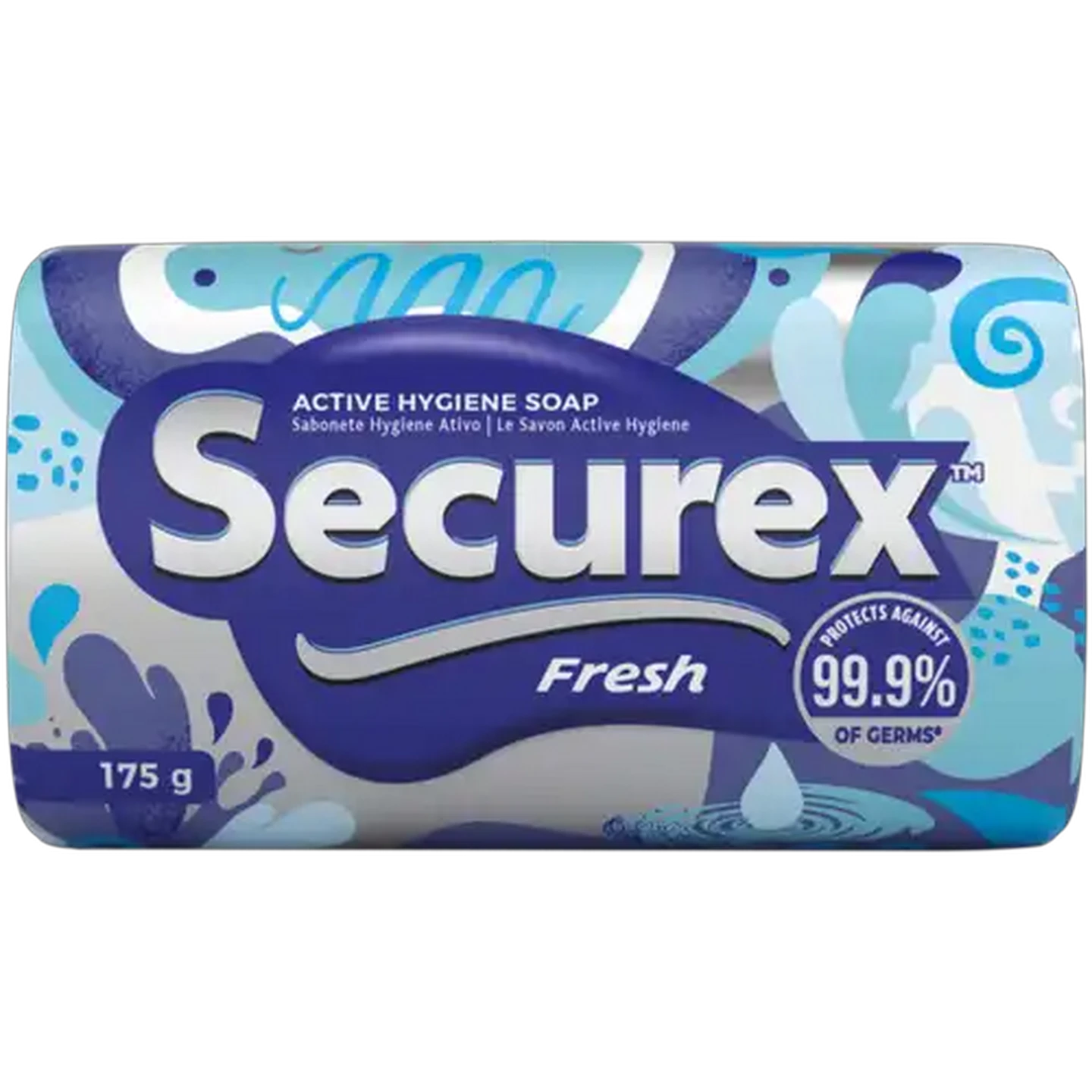 Image of Securex Fresh Active Hygiene Bar Soap 175g