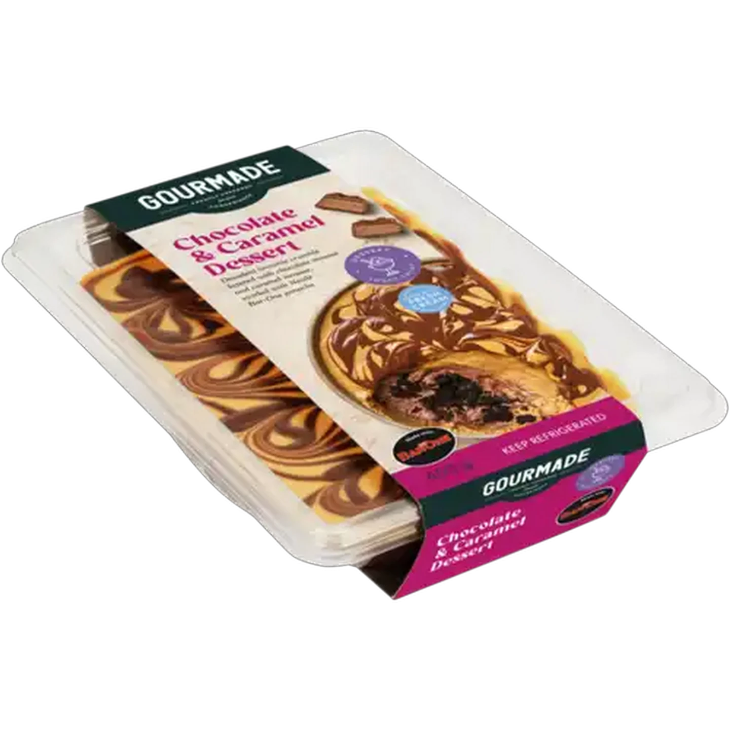 Image of Gourmade Chocolate & Caramel Dessert 450g