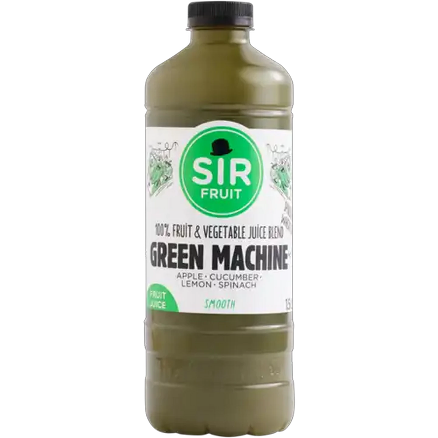Image of Sir Fruit Green Machine 100% Smooth Fruit & Vegetable Juice Blend 1.5L