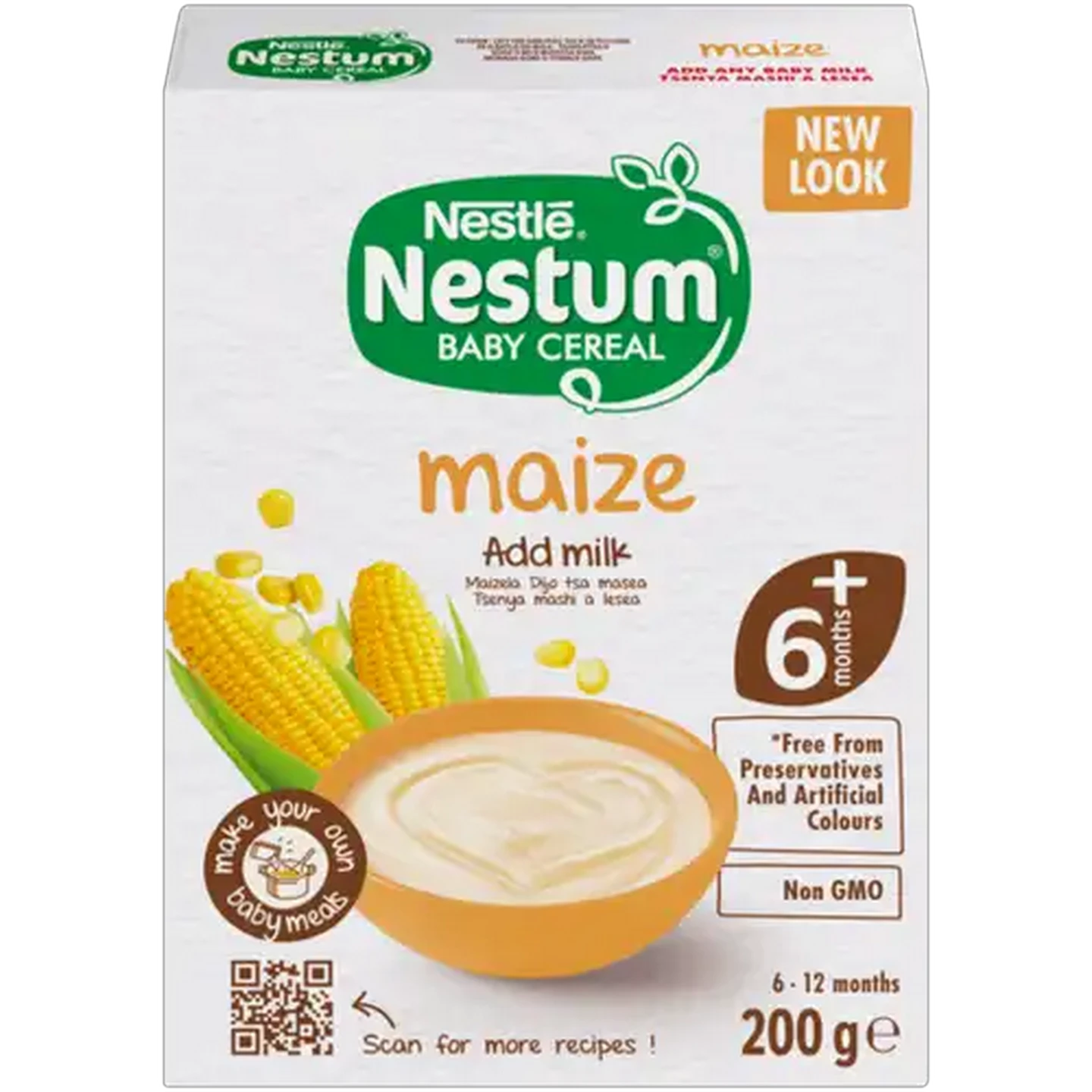 Image of Nestlé Nestum Maize Baby Cereal 200g