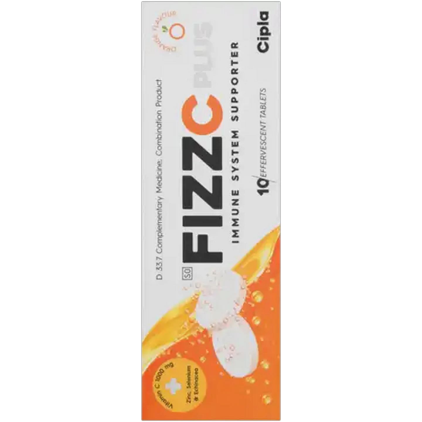 Image of Cipla Fizz C Plus Immune System Supporter Effervescent 10 Pack